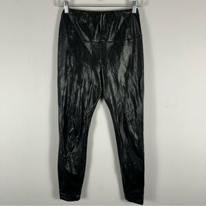 Aritzia Wilfred Free Daria Faux Leather Leggings Size Small Black High Rise
